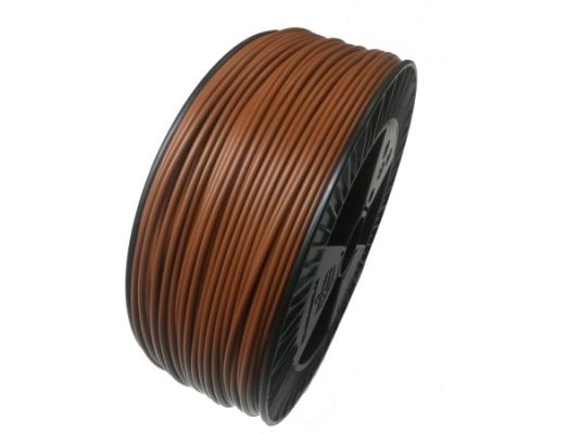 Plastic welding rod PE-HD 4mm Round Brown (RAL8024) 2,4 kg Coil